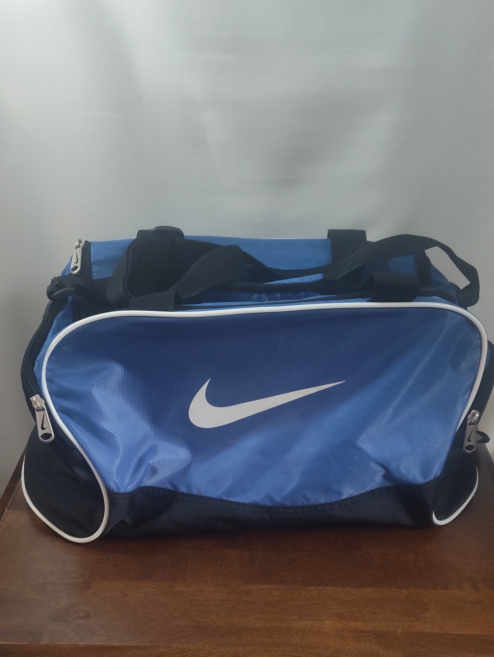 NWOT Nike Duffle Bag, Royal Blue & White
